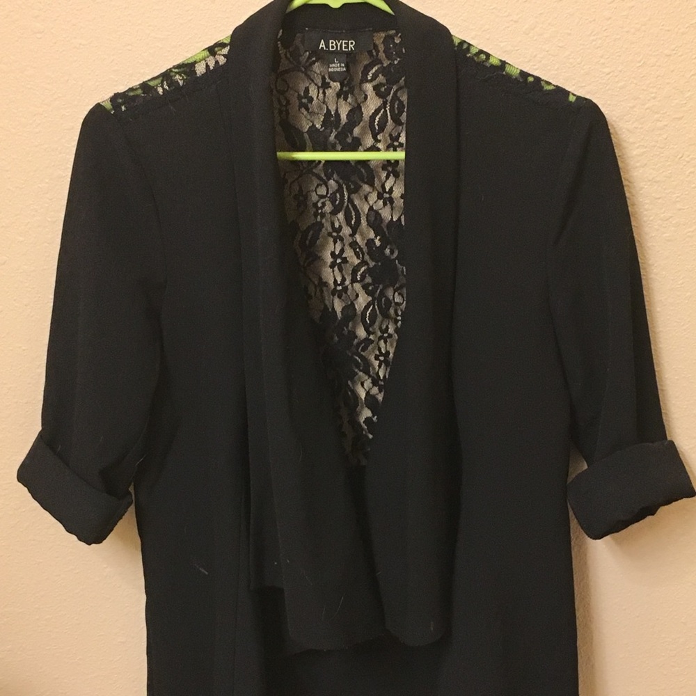 Black blazer